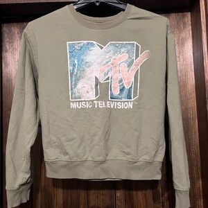 MTV Classic Olive Sweatshirt